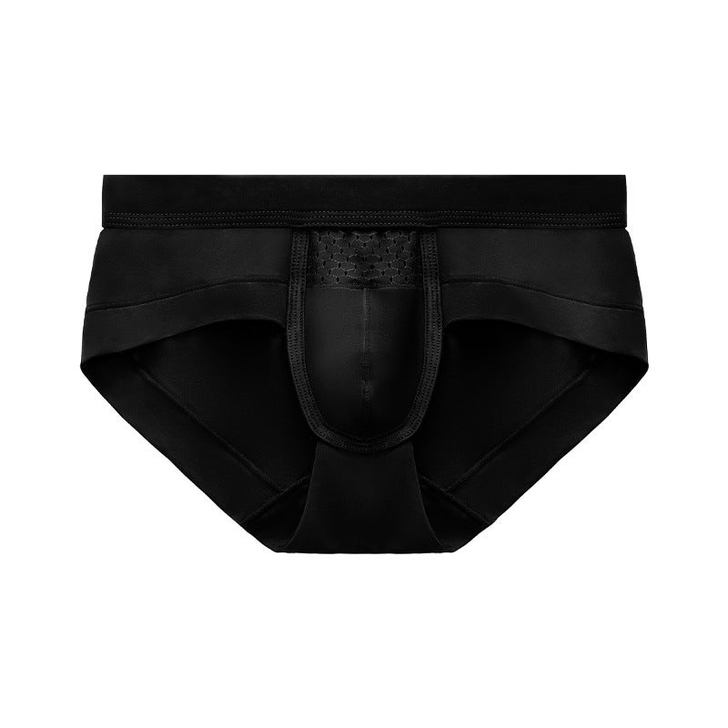 Mens U-Pouch Briefs Breathable Comfort Anti-Bacterial White  - Image 3