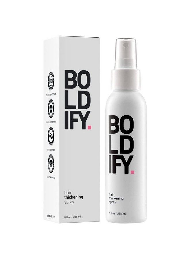 Boldify Hair Thickening Spray Stylist Recommended Volumizing Hair Products All Genders Hair Volumizer Texture Spray For Hair Hair Spray Women/Men Hair Thickening Products For Women & Men 8Oz  - Image 1