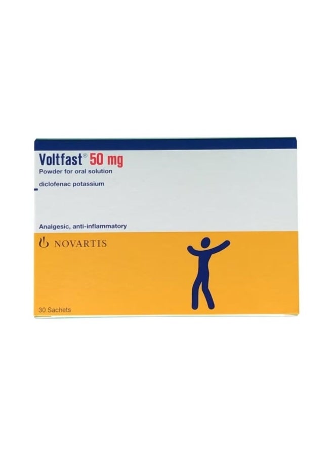 NOVARTIS Voltfast Sachets For Pain Relief, Pack of 30's - Image 2