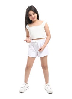 Girls Crop Top & shorts set