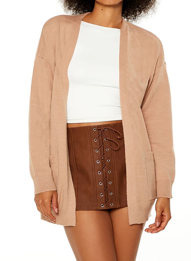 FOREVER 21 Patch-Pocket Cardigan Sweater  - Image 1