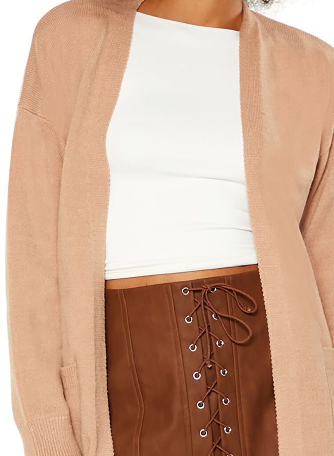 FOREVER 21 Patch-Pocket Cardigan Sweater  - Image 3