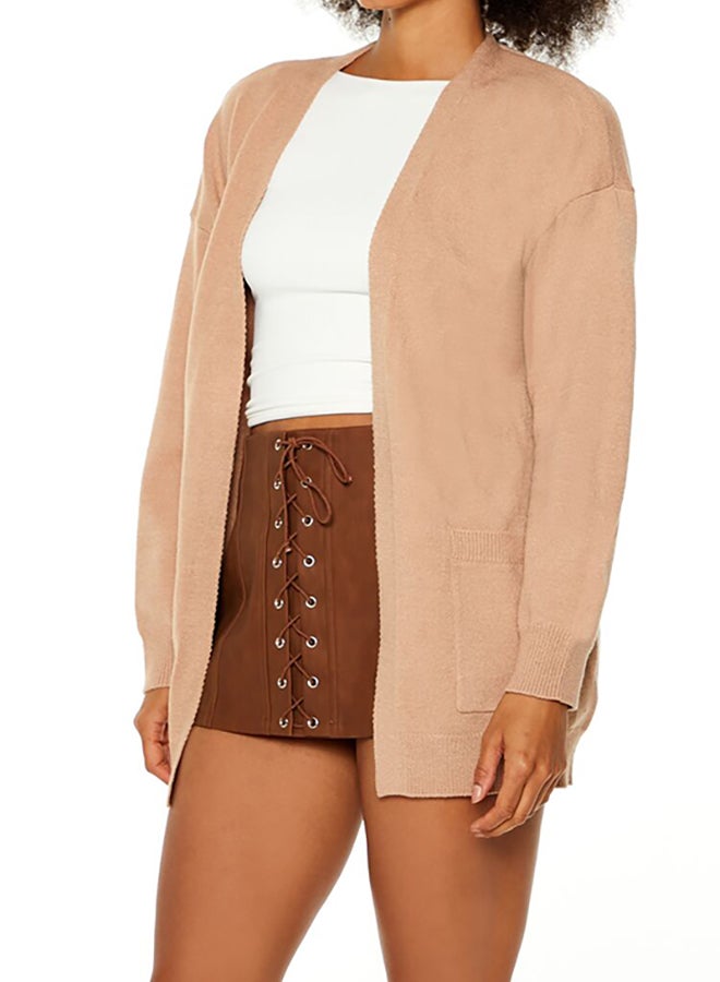 FOREVER 21 Patch-Pocket Cardigan Sweater  - Image 4