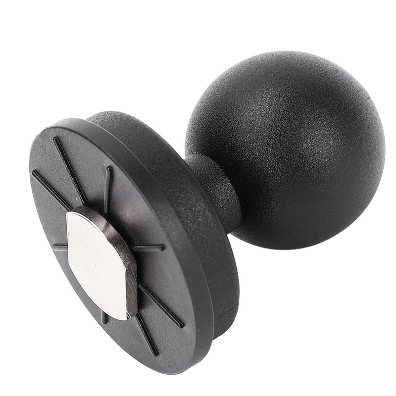 1 Inch Rubber Track Ball Mount With T Bolt For Mounting Systems - Image 3