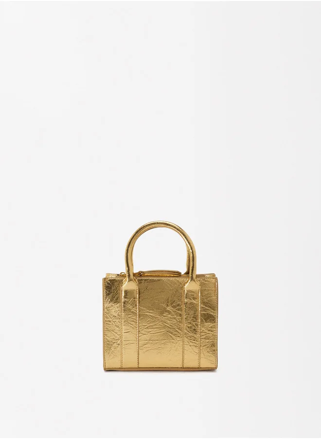 PARFOIS Metallic Tote Bag