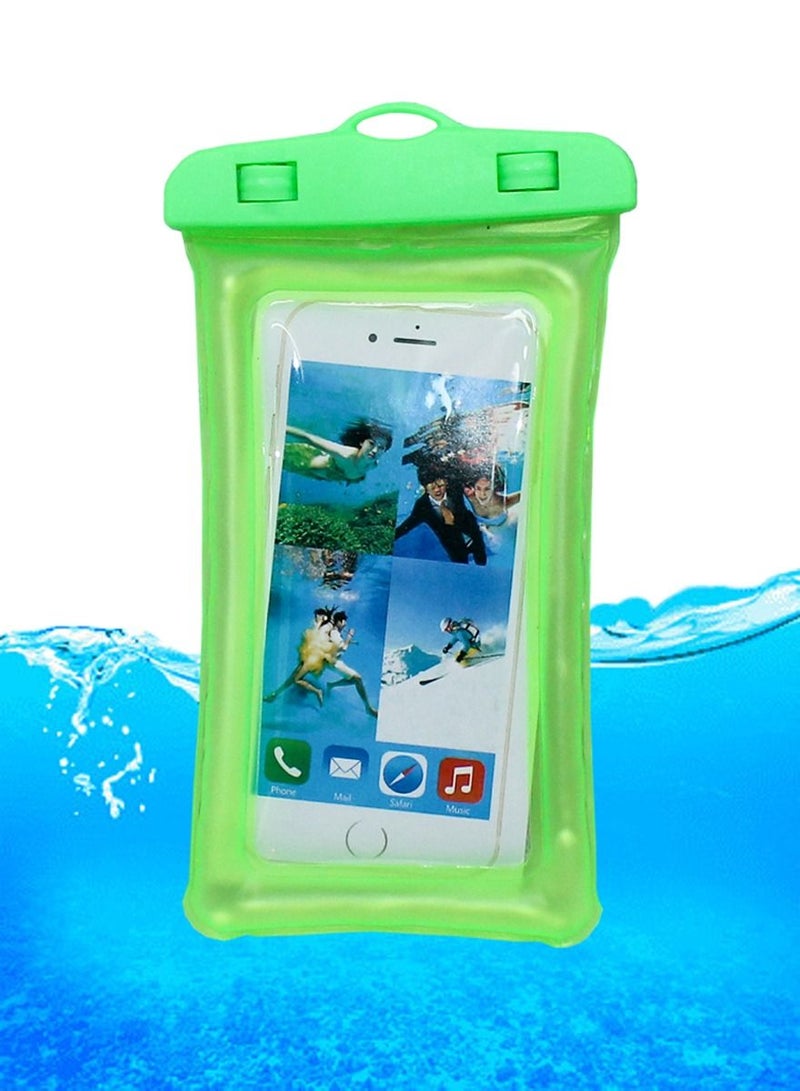 QUTOOB Waterproof Phone Pouch with Lanyard, Dustproof Dry Bag, Floating Water Bag For Mobiles, Perfect For Swimming, Underwater Enjoyment, Beach, Pools, Keeps Your Mobile Safe and Floating - Image 4