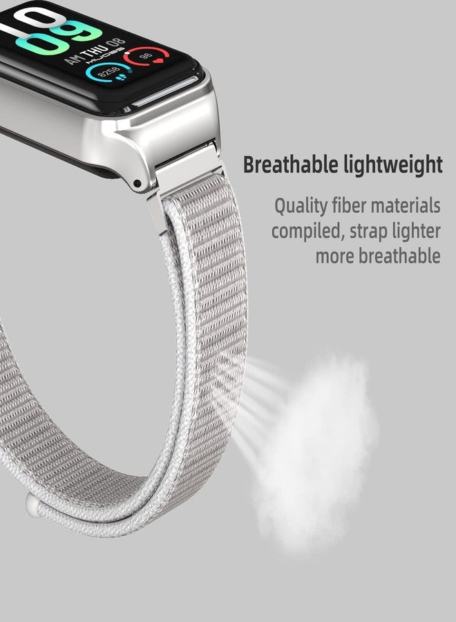 MIJOBS Strap for Amazfit Band 5 Nylon Replacement Strap Watch Wrist Band Smart Bracelet Accessories for Amazfit 5 Fit Band - Image 5