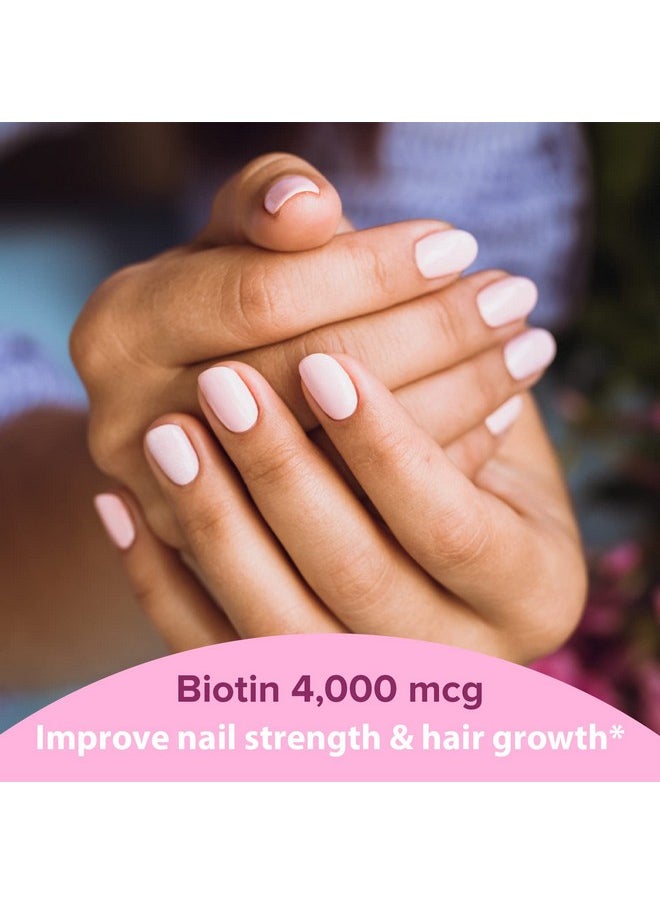 Sanar Naturals - Collagen Pills Biotin Vitamin C Hair Growth Strong Nails Biotin Vitamins For Hair Skin And Nails Collagen Biotin Formula Collagen Peptides Supplement 150 Capsules - Image 1