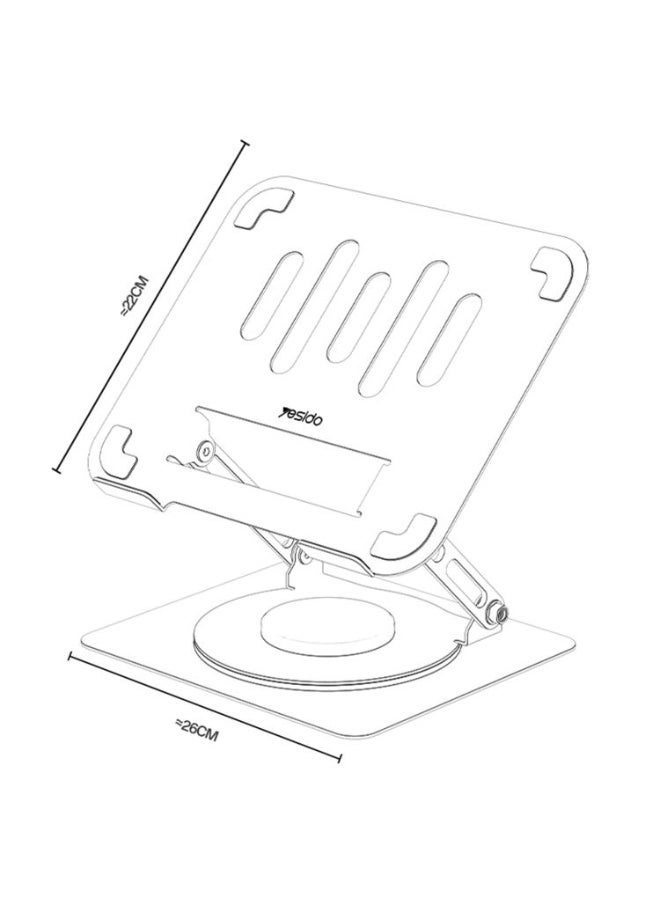 يسيدو ⁧حامل كمبيوتر محمول Yesido LP08 Infinite Hover 360 درجة⁩ - Image 5