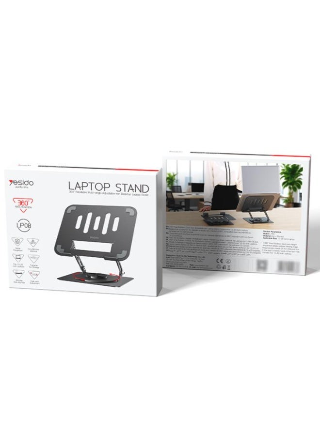 يسيدو ⁧حامل كمبيوتر محمول Yesido LP08 Infinite Hover 360 درجة⁩ - Image 4