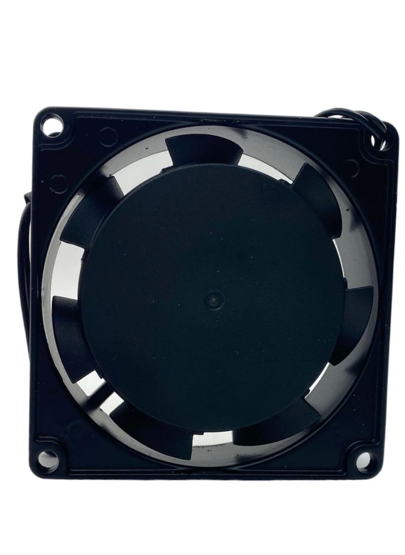 Lucky Sky 80mm CPU Fan, 80mm x 25mm (80X80X25MM)220V Brushless DC 220V 3PIN Brushless PC Computer Case Cooling Fan.  - Image 3