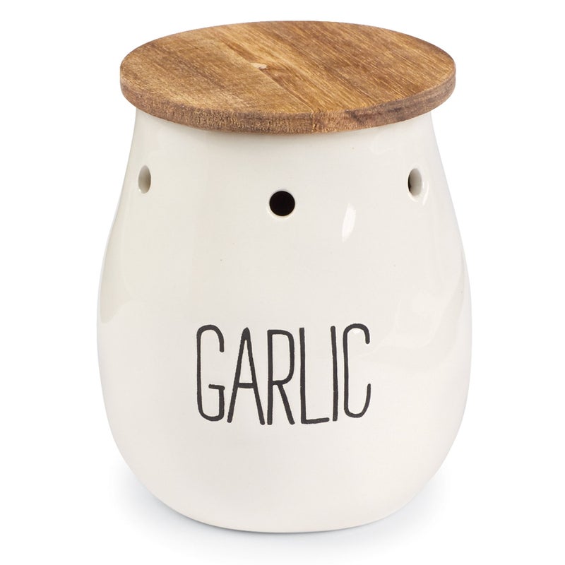 Mud Pie Garlic Keepers (White) - Image 5