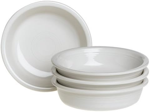 Fiesta White 851 19Ounce Medium Bowls Set of 4