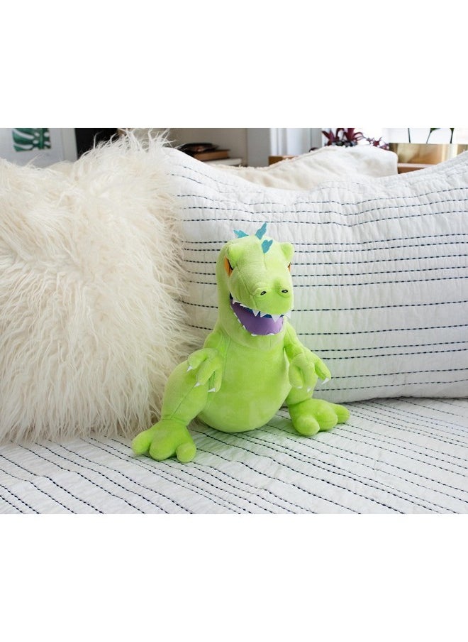 nickelodeon Rugrats Reptar 15Inch Character Plush Toy ; Soft Cute Plushies And Big Stuffed Animals Cartoon Gifts And Collectibles ; Kids Room Decor Bedroom Accessories  - Image 5