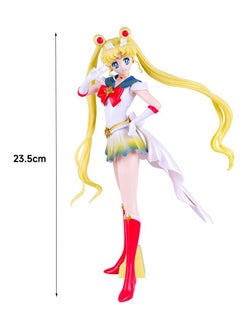 Generic Anime Sailor Moon Statue Model Action Figure Toy Collection Set Suitable for Car and Table Decoration 23.5cm  - Image 2