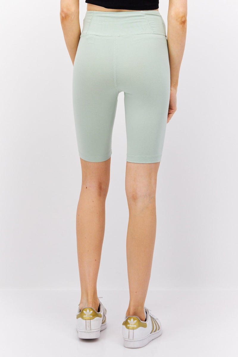 Reebok Women Sportswear Fit Training Shorts, Sage Green  - Image 2