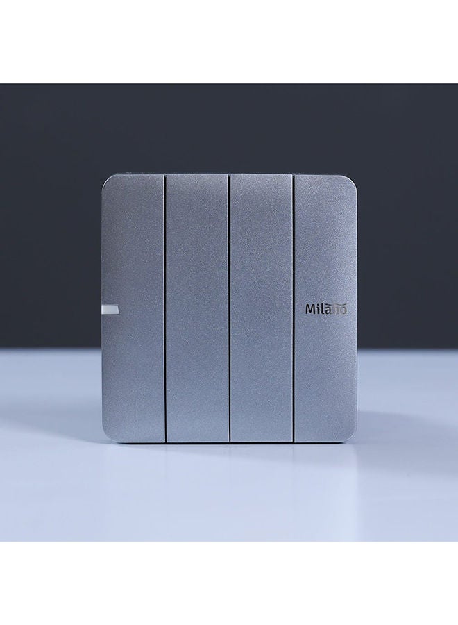 DANUBE HOME Danube Home - Milano 10A 4 Gang 2 Way Switch Sl Ps - Image 1