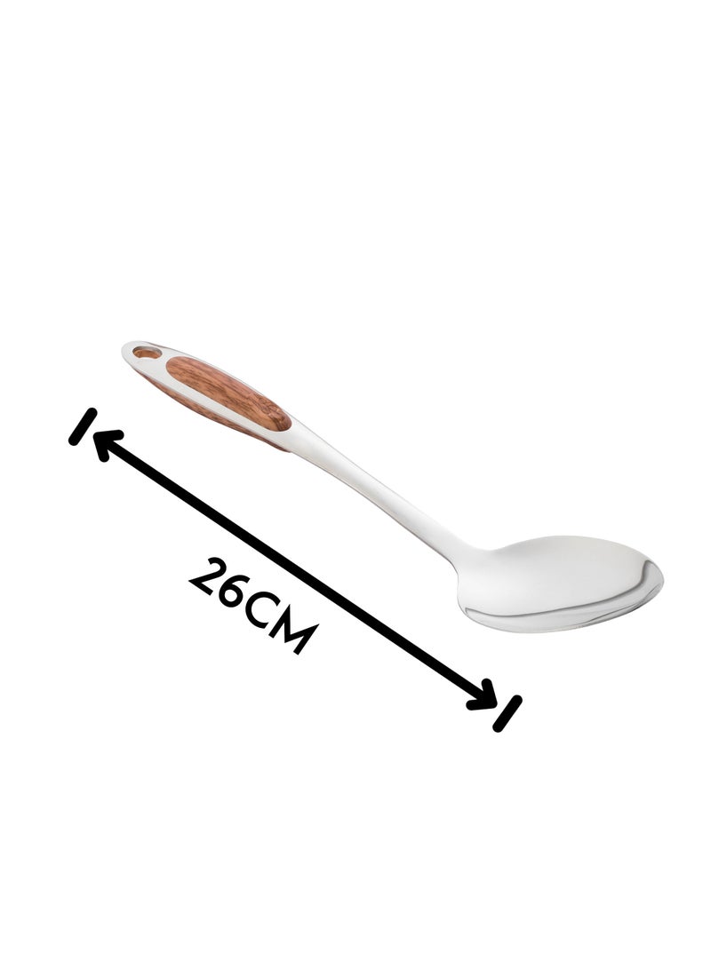 ملعقة غرف و سكب للطعام من الستانلس استيل - Image 4