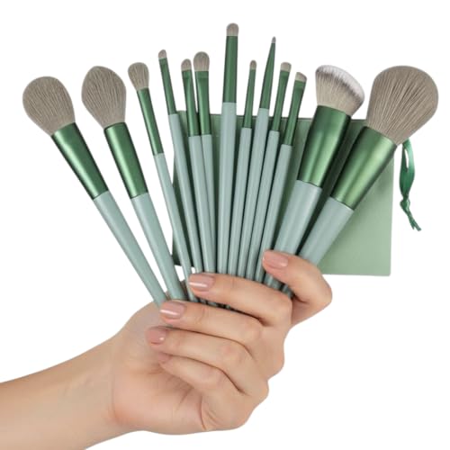 LA VENUST 13-Piece Professional Makeup Brush Set – Cosmetic Tools for Face and Eye Makeup, Perfect for Bridal Shadi Looks and Parlour Use - Image 1