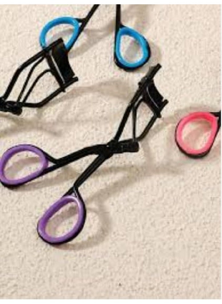 أداة تجعيد الرموش الاحترافية – تصميم فخم من الفولاذ المقاوم للصدأ مع وسادة سيليكون ناعمة لتجعيد مثالي وثابت يدوم طوال اليوم لإطلالة عيون ساحرة وطبيعية (متعدد الالوان) قطعة واحدة - Image 3