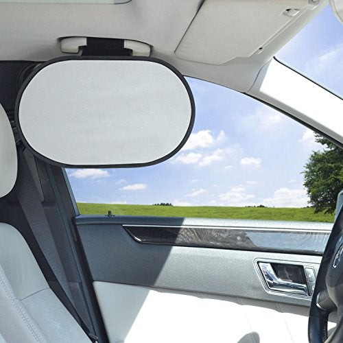 WANPOOL Car Interior Roof Handle Sun Blocker & Sunshade for Front Seat Side Window - Image 2