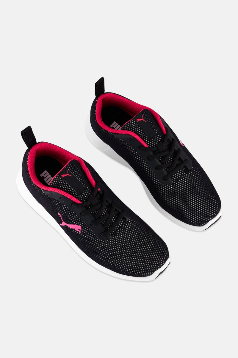 PUMA Women Lace Up Outdoor Shoes, Black - Image 2