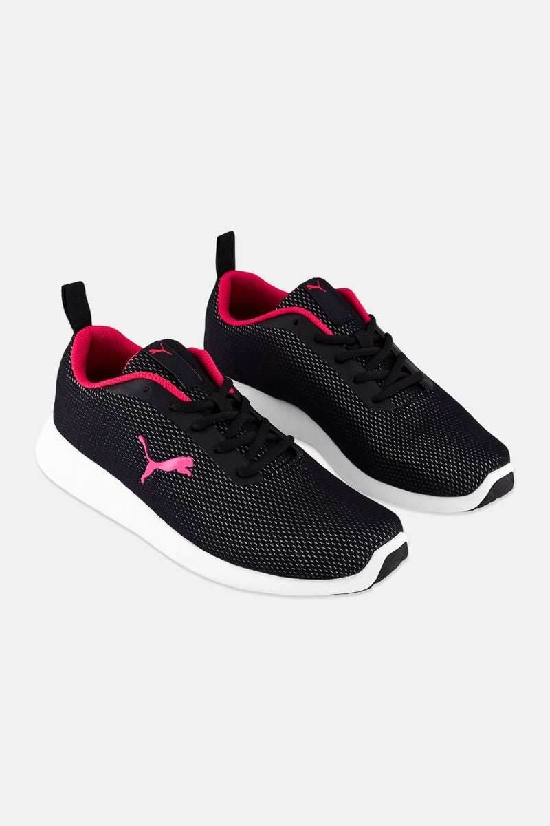 PUMA Women Lace Up Outdoor Shoes, Black - Image 1