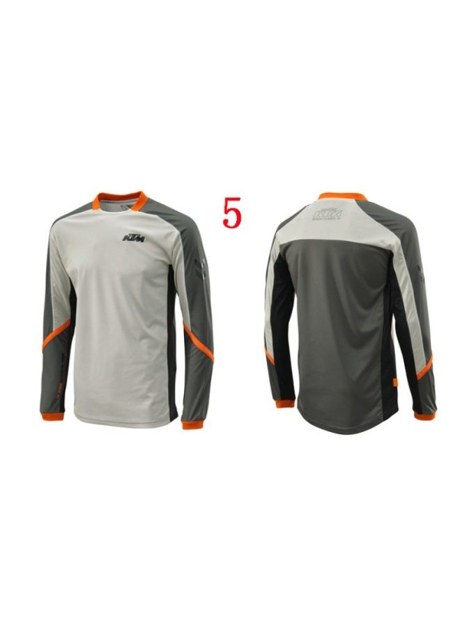 Downhill Suit Mountain Bike Riding Suit Top Men's Long Sleeve Motocross Suit