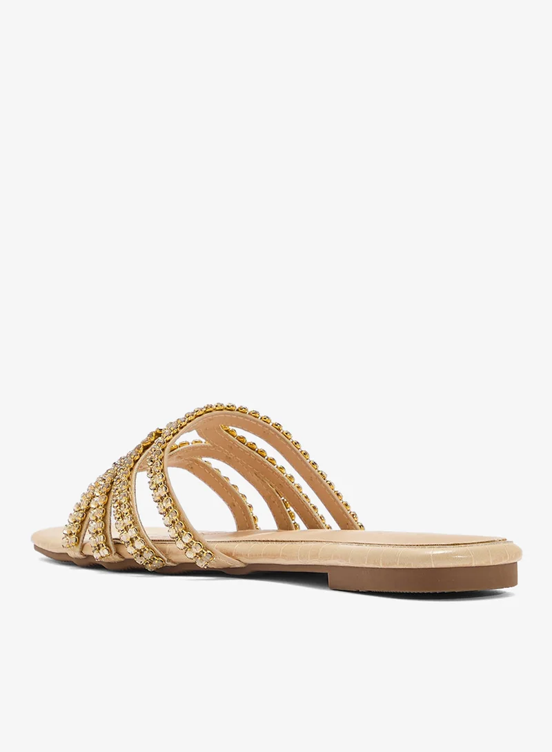 Khizana Embellished Flat Sandals