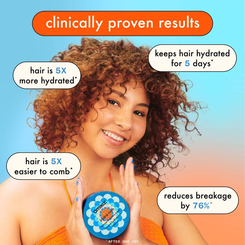 amika Hydro Rush Intense Moisture Mask with Hyaluronic Acid - Image 3