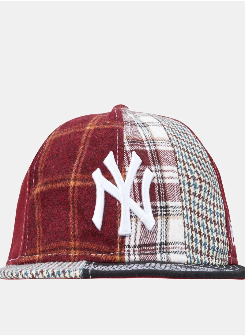 NEW ERA Men's New York Yankees MLB Patch Panel 9FIFTY Retro Crown Cap
