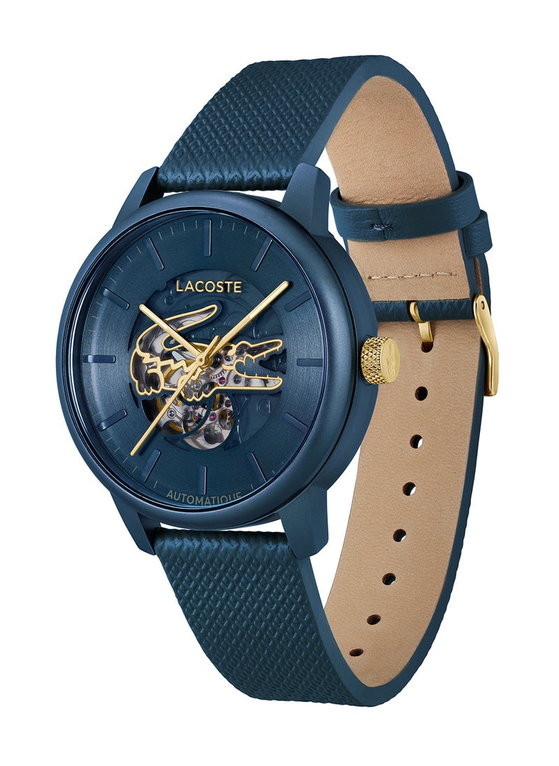 LACOSTE - ساعة لاغوست الدائرية التناظرية للرجال بحالة زرقاء - 2011385 - Image 1