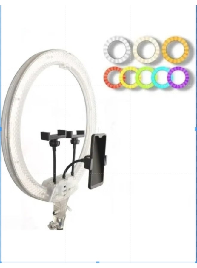 3D Ring Light RGB LED 3D-56 Live Streaming Ambience Lamp For Vlogging Reels And Photography - Image 1