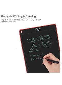 ECVV LCD Writing Tablet 8.5 Inch, Doodle Pad Portable Erasable Reusable Writing and Drawing Pad, Learning Toys Kids Writing Pad for Boys and Girls (Red)  - Image 2