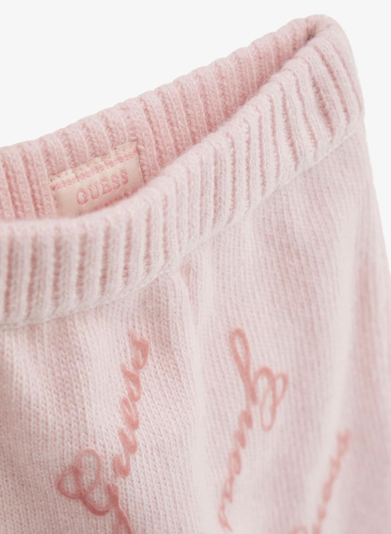 GUESS Kids Crew Neck Top and Sweater Pant Sets - Image 5