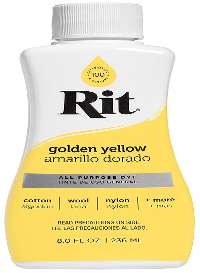 Rit Nakoma Rit Liquid Dye,Golden Yellow, 14.22 x 6.35 x 5.08 cm, 236 ml - Image 1