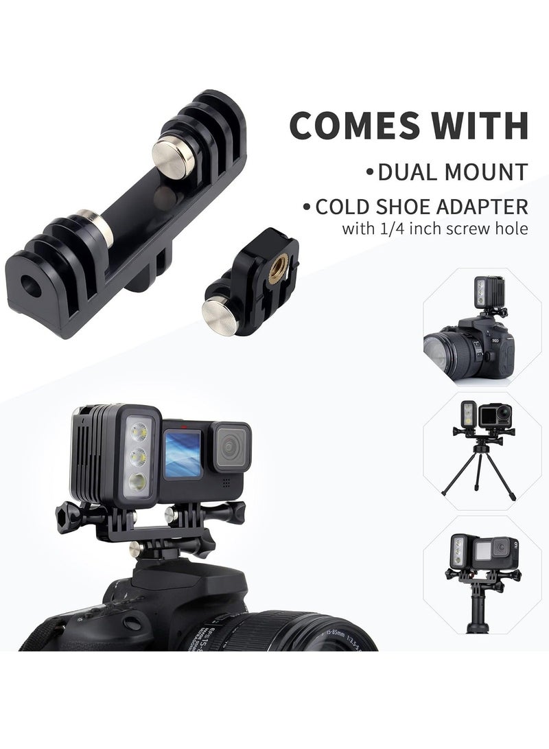 Generic Aluminum Underwater Dive Light, Fit for GoPro Waterproof Fill Nigh Light, 164ft Scuba Light Photography Accessories, Fit for GoPro Hero 12 11 10 9 8 7 6 5 4 3 Mini Max Session DJI OSMO Action Camera - Image 5