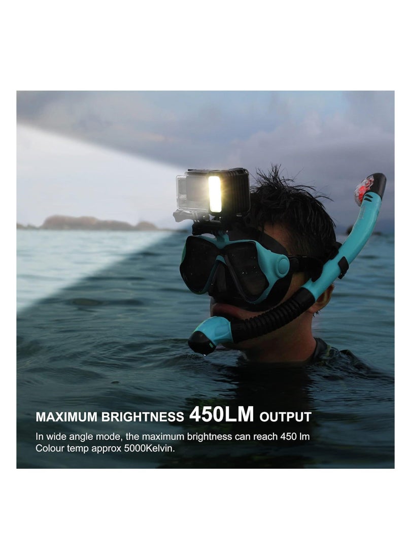 Generic Aluminum Underwater Dive Light, Fit for GoPro Waterproof Fill Nigh Light, 164ft Scuba Light Photography Accessories, Fit for GoPro Hero 12 11 10 9 8 7 6 5 4 3 Mini Max Session DJI OSMO Action Camera - Image 3