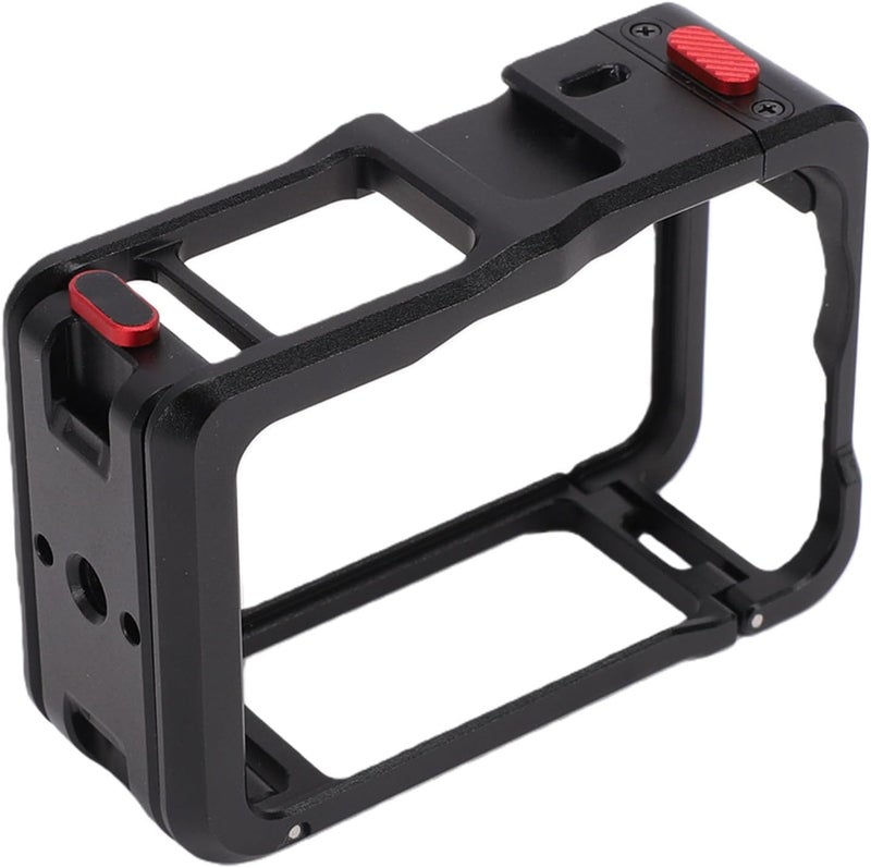 Global versatile design Pomya Protective Expansion Frame for Action 6 | Aluminum Alloy Cage with Arrow Storage Case, Cold Shoe & 1/4" Mount High strength upgraded material Balanced universal design Instant order available stock Budget global standard quality Multi usage All storage type compatible Precision made Popular practical build Global sizing options Wear resistant Narrow & wide space compatible High precision lightweight material Ready post purchase fulfill All climate suitability Transparent body Moisture proof Trendy economical quality Regional central warehouse stock Working day delivery service Flexible varied design Repeated use resistant selected material Market popular practical build Consistent steady quality All preference matching build - Image 2