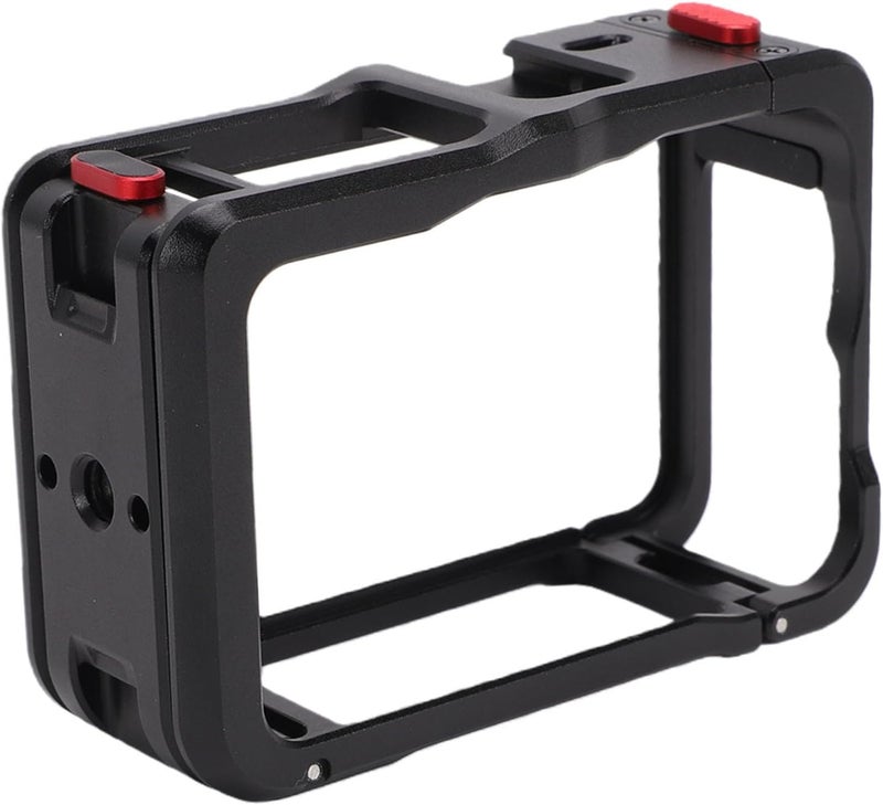 Global versatile design Pomya Protective Expansion Frame for Action 6 | Aluminum Alloy Cage with Arrow Storage Case, Cold Shoe & 1/4" Mount High strength upgraded material Balanced universal design Instant order available stock Budget global standard quality Multi usage All storage type compatible Precision made Popular practical build Global sizing options Wear resistant Narrow & wide space compatible High precision lightweight material Ready post purchase fulfill All climate suitability Transparent body Moisture proof Trendy economical quality Regional central warehouse stock Working day delivery service Flexible varied design Repeated use resistant selected material Market popular practical build Consistent steady quality All preference matching build - Image 1
