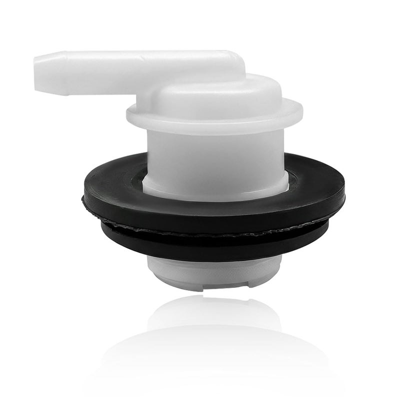 KPFILEH Car Fuel Tank Vent Plug Gas Can Ventilation Valve Grommet Set Universal Automotive Fuel Tank Vent Valve Hole Plug Fit for Trucks SUVs Cars White - Image 3