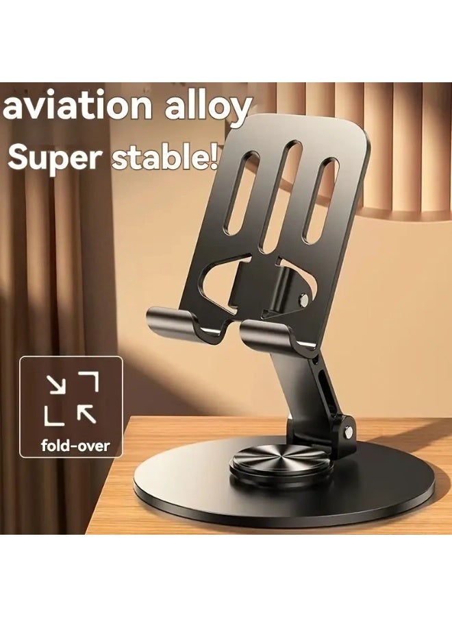 Mobile phone stand, rotatable and foldable mobile phone desk pad stand, suitable for office iPhone/iPad stand. - Image 2