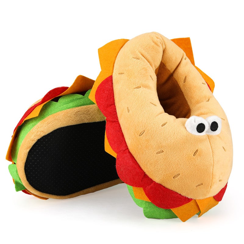 Lucky Kids Funny Cartoon Plush Slippers for Adults – Warm Fleece Memory Foam Indoor Shoes, Soft Cozy House Slippers with Non-Slip Sole for  Women - Image 1