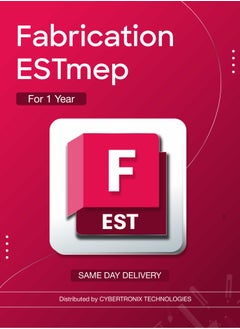 Autodesk Autodesk Fabrication ESTmep – 1 Year Subscription | SAME DAY DELIVERY 