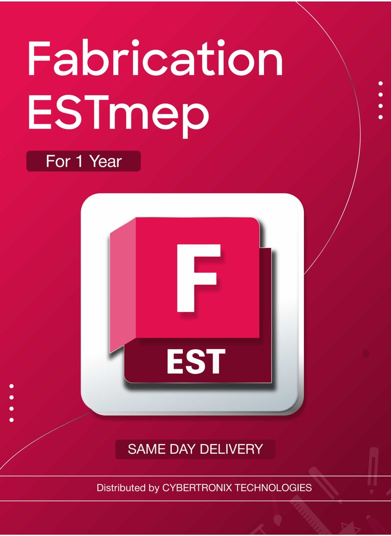 Autodesk Fabrication ESTmep – 1 Year Subscription | SAME DAY DELIVERY