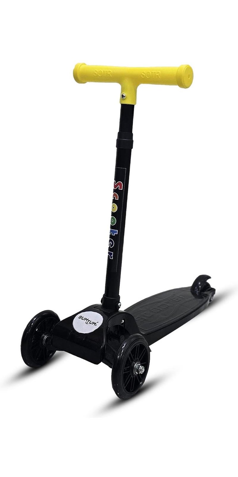 Bumtum سكوتر أسود، للجنسين - Image 1