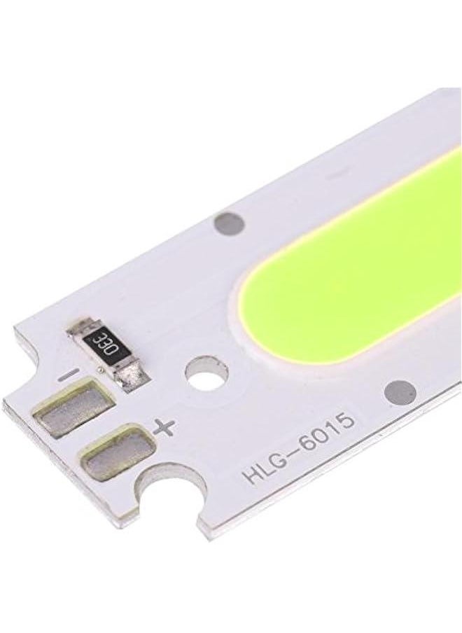 COB LED Panel, 10Pcs 12V 2W COB Chip Light Source, LED Integrated Chip Light Panel Bulb Flood Lamp for Bedroom, Ceiling, Kitchen(Green), COB Flexible High Density Uniform Light