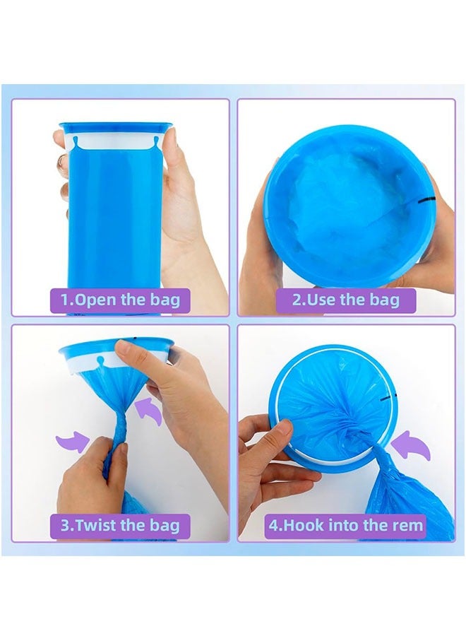 15 Pack Vomit Bags Disposable, 1000ML Emesis Bags Disposable Portable Throw,for Morning Sickness, Kids, Pregnant Woman, Car Motion Sickness, Leakproof and Puncture-Proof - Image 5