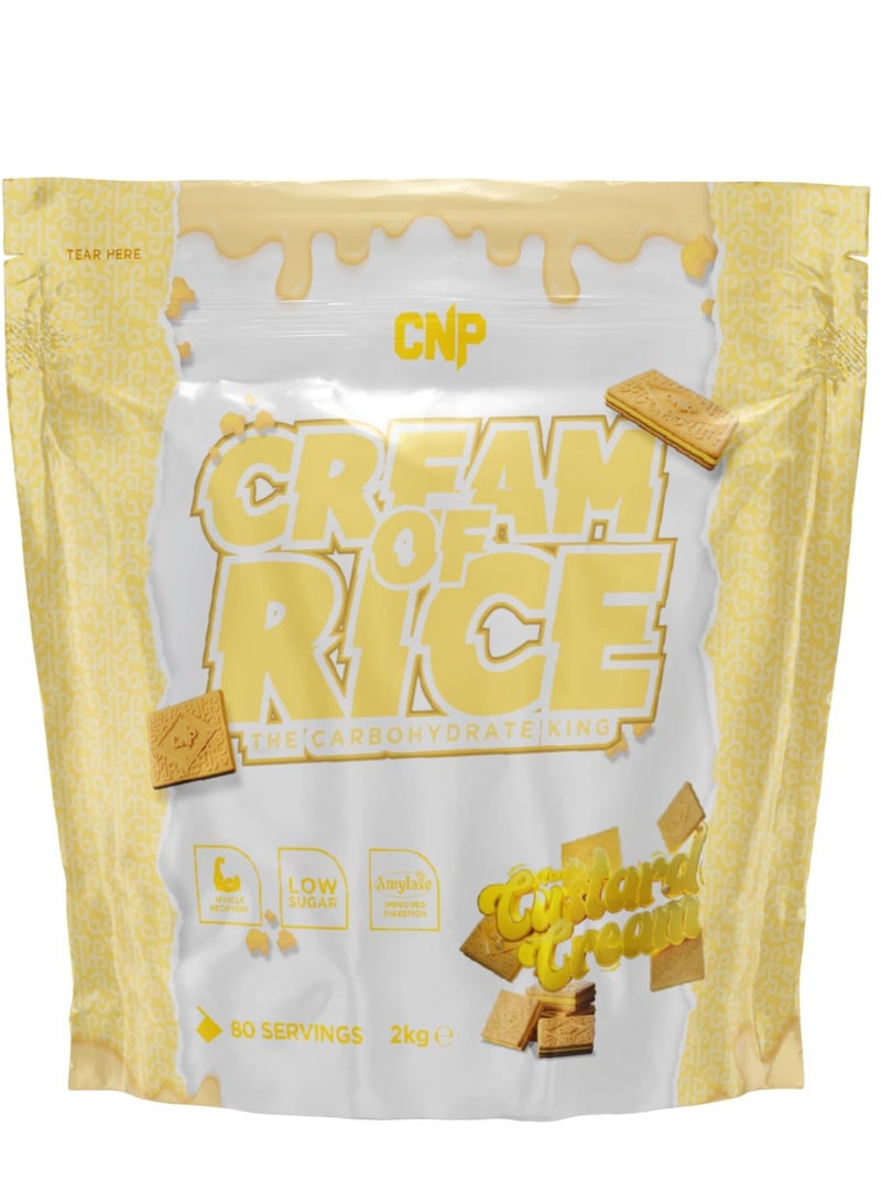 سي إن بي كريمة الأرز CNP 2 كجم بنكهة كريمة الكسترد والفانيليا 80 حصة - Image 1