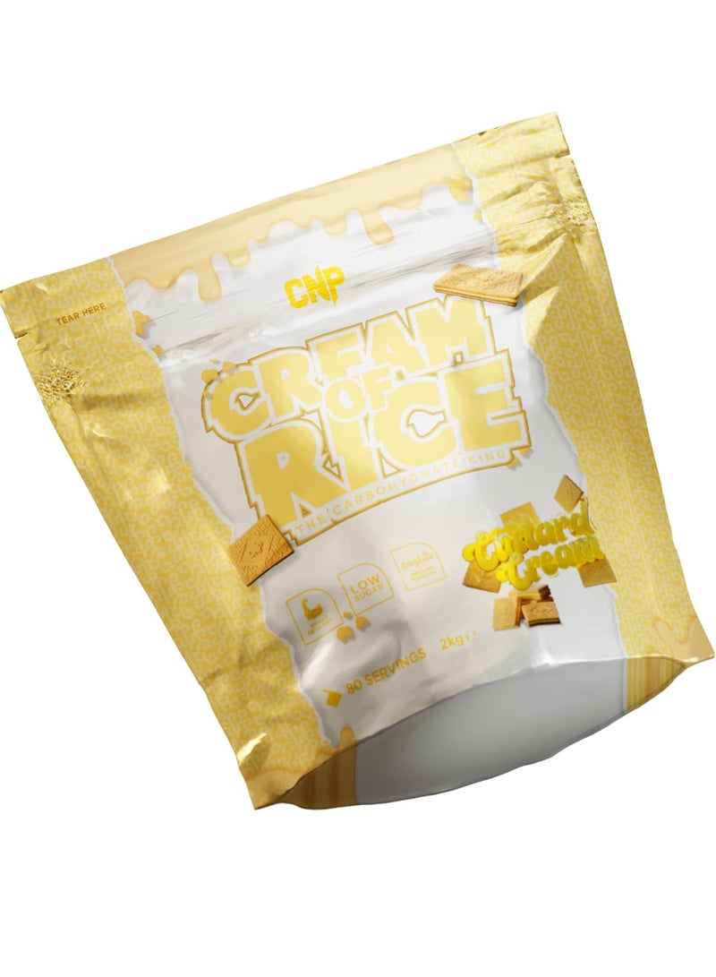 سي إن بي كريمة الأرز CNP 2 كجم بنكهة كريمة الكسترد والفانيليا 80 حصة - Image 2